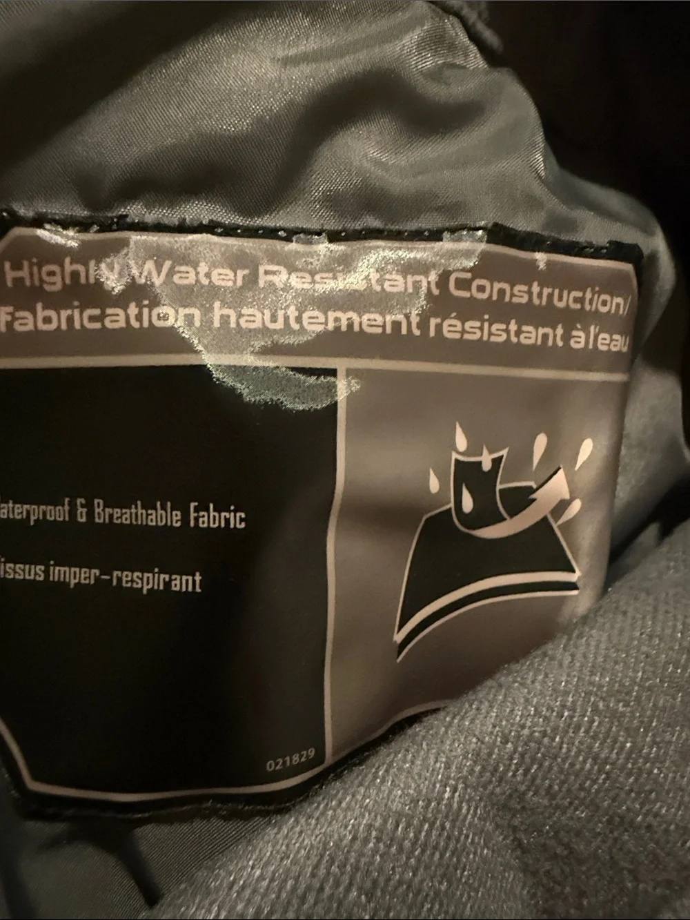 Men's Black Cargo Snow Pants — Water-Resistant Outdoor Trousers